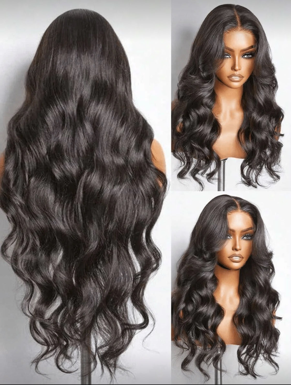 13x4 Body Wave HD Transparent Lace Front Wig Pre Plucked 360 Lace Frontal Wig Human Hair Wigs 200 Density